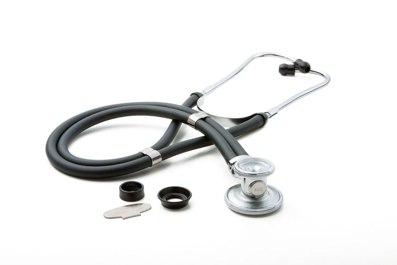 [Australia - AusPower] - ADC Pro's Combo II SR Adult Pocket Aneroid/Scope Kit with Prosphyg 768 Blood Pressure Sphygmomanometer and Adscope Sprague 641 Stethoscope with Nylon Carrying Case, Black 