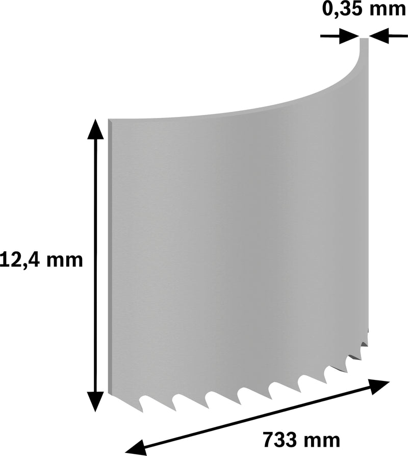 [Australia - AusPower] - Bosch 2608649000 CB 2818 BIM Band Saw Blade, 18tpi, White, 18 18 tpi 