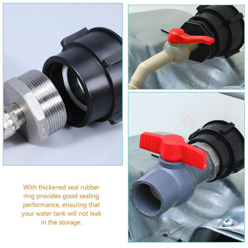 [Australia - AusPower] - Ton Valve Ibc Water Tank Adapter Ibc Tote Fittings Water Tote Hose Adapter Ball Valves Water Tank Valves Ibc Tote Valves Ibc Tote Adapter Ibc Ton Barrels Fittings Ibc Tank Fittings 