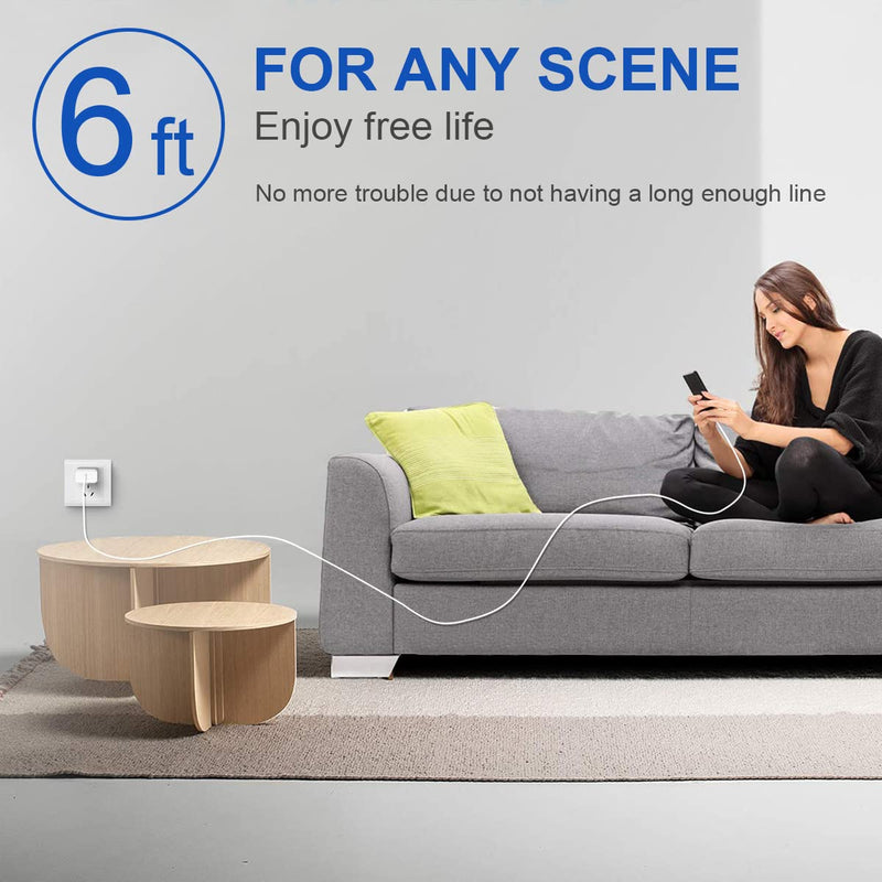 [Australia - AusPower] - iPhone Super Fast Charger iPad Charger 20W US C Wal Charer with 6FT Fast Charoing Fast Cables Compatble with iPhone 14/14Pro Max/iPhone 13/13Pro/12/12 Pro/11/iPad pro 6FT-20W 2Pack 