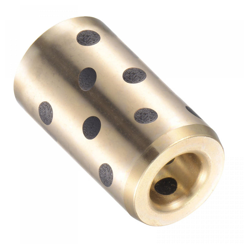 [Australia - AusPower] - uxcell Sleeve Bearings 8mm Bore 15mm OD 45mm Length Wrapped Oilless Bushings Brass Graphite 2pcs 8x15x45mm 