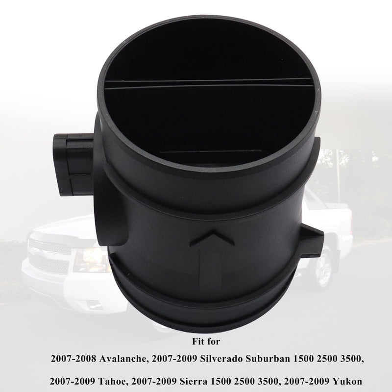 [Australia - AusPower] - Mass Air Flow Sensor MAF Compatible with 2007-2008 Avalanche/2007-2009 Silverado Suburban 1500 2500 350,Replace for 2451149 245-1149 MA198 7410146 74-10146 5S8048 15900023 