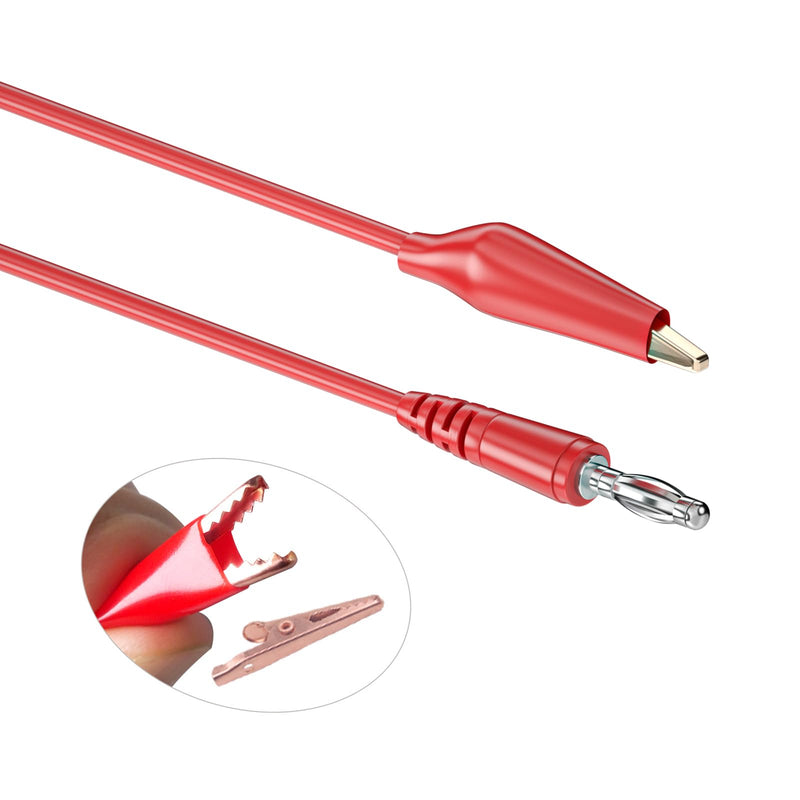 [Australia - AusPower] - Goupchn Multimeter Test Leads Kit with Replaceable Probes Set, Banana Plug to Test Hook Leads, Alligator Clips and Wire Piercing Probes for Electrical Testing, Automotive Diagnostic 47PCS 