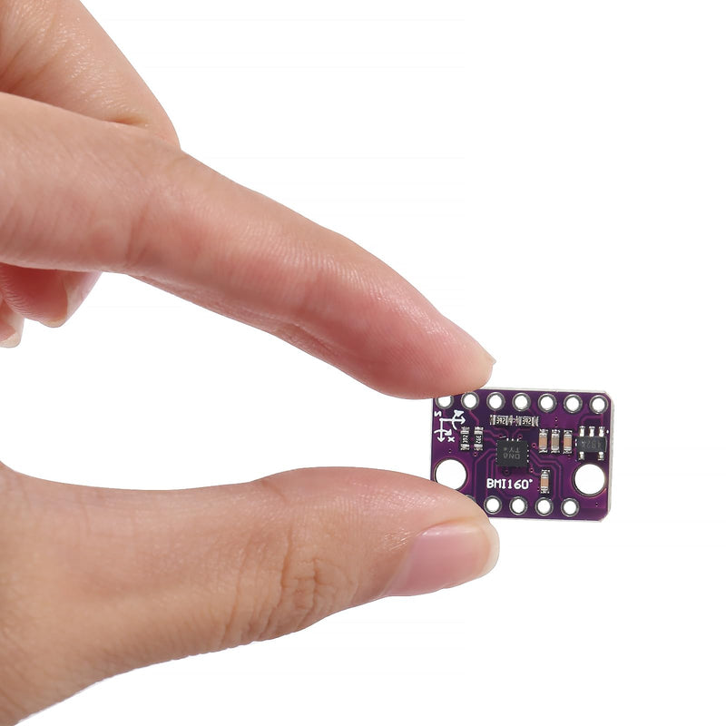 [Australia - AusPower] - 2pcs BMI160 GY-BMI160 6DOF 6-Axis Sensor Module Gravity Sensors Accelerometer Gyroscope Acceleration Gravity Sensor IIC I2C SPI 3-5V 
