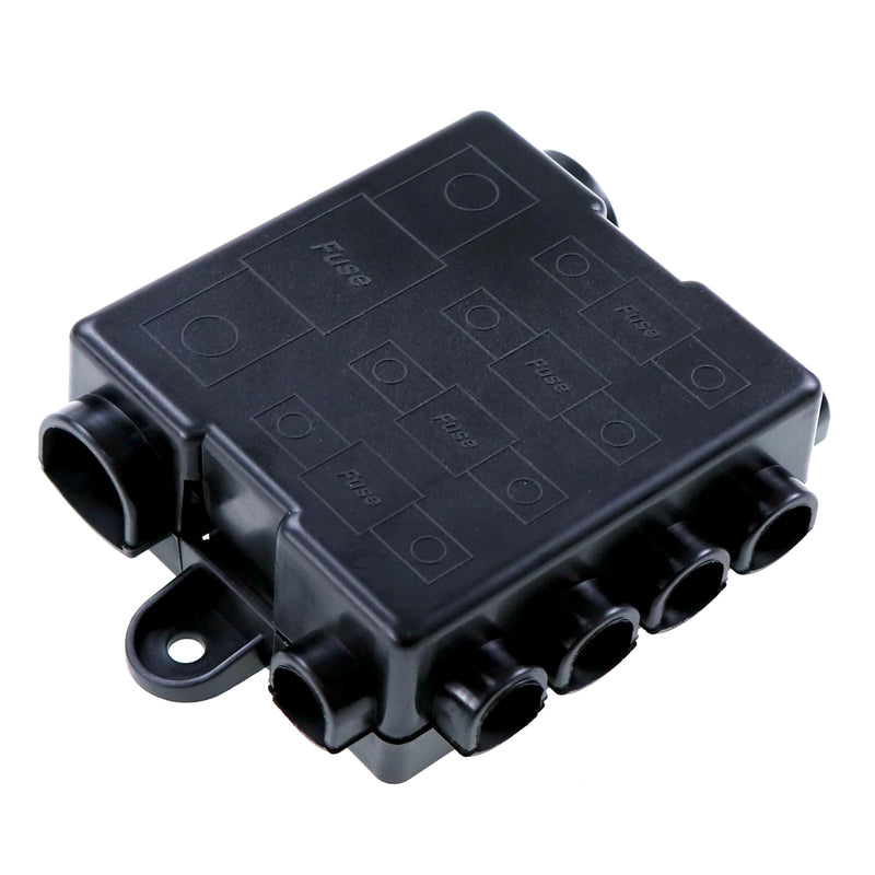 Fuse Holder Power Distribution Block for Midi Fuse, 12V/36V Systems FUSE BOX +ANM
