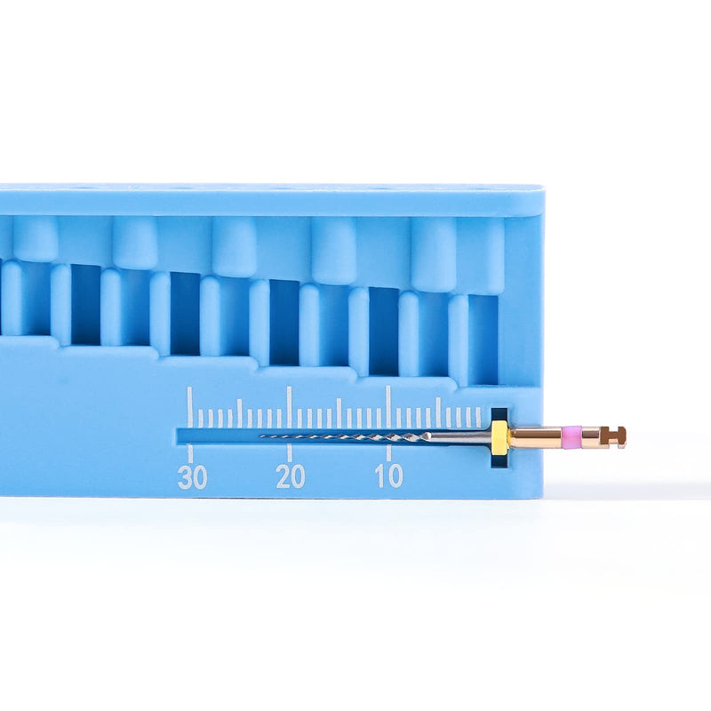 [Australia - AusPower] - JMU Dental Endodontic Measuring Tools Holder Autoclaveable Endo Files Block Measuring Instrument Ruler 