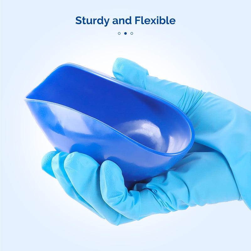 [Australia - AusPower] - JMU Dental Mixing Bowl, Medium, 4.33" x 2.36" for Alginate Impression Plaster Materials, Blue 1 