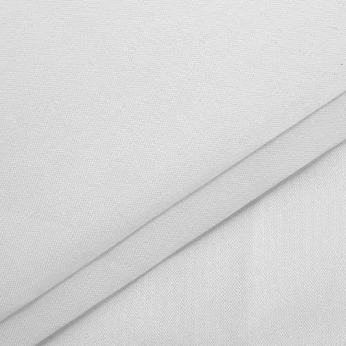 Neewer 12x5 feet/3.6x1.5 meters Polyester White Seamless Diffusion Fabric for Photography Softbox, Light Tent and DIY Lighting Modifier 1.5*3.6M