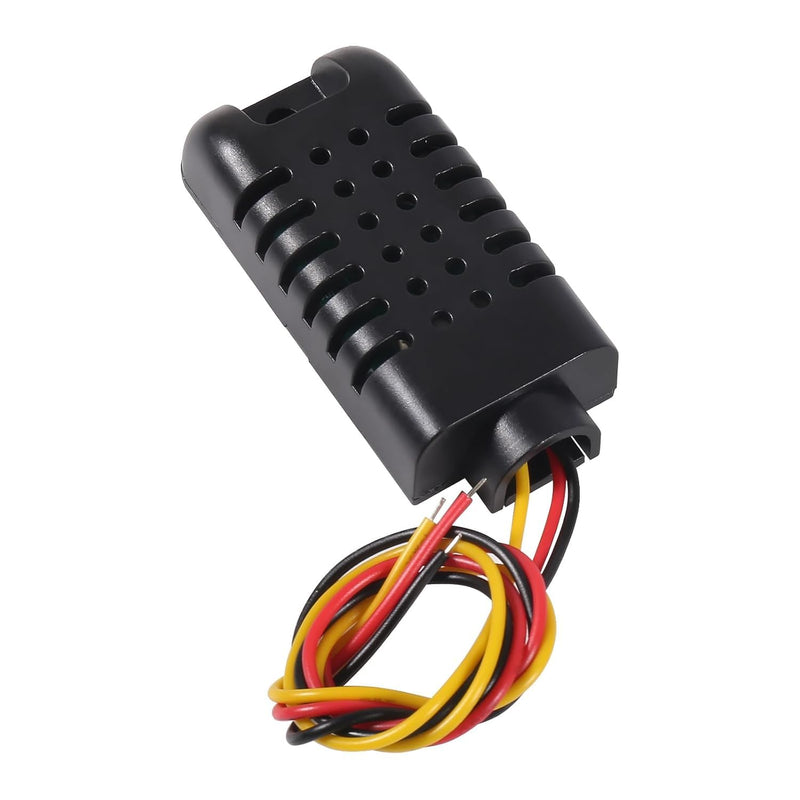 DHT21 / AM2301 Capacitive Digital Temperature and Humidity Sensor, DHT21 Temperature Humidity Sensor Module Black for Humidity Controller Testing Equipment