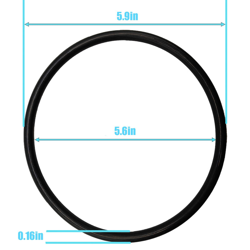 [Australia - AusPower] - O-Ring 151122 Compatible with Pentair Big Blue Water Filter Housings Seals Gaskets (6/Pack) 