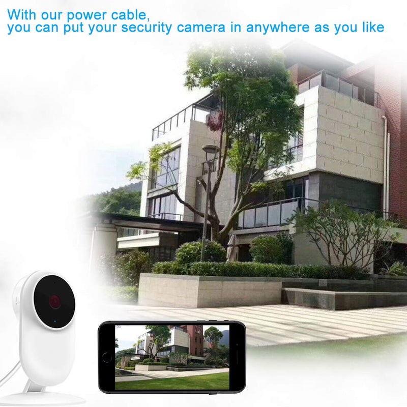 [Australia - AusPower] - 20FT Long USB Power Extension Cable for WyzeCam,WyzeCam Pan,YI Camera,NestCam Indoor,Netvue,KasaCam Indoor,Furbo Dog,Blink,Cloud Cam,USB to Micro USB Charging Charger Cord for Security Camera 