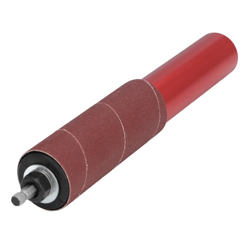 Fafeicy 3/8" Aluminum Alloy Spindle Grinder Adapter Wood Metal Grinding Drum Mandrel