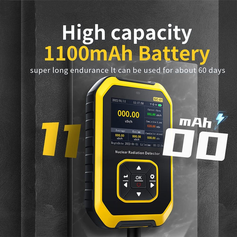 [Australia - AusPower] - Jadeshay GC01 Geiger Counter Nuclear Radiation Detector Personal Dosimeter X-Ray Radio Activity Tester with LCD Display 