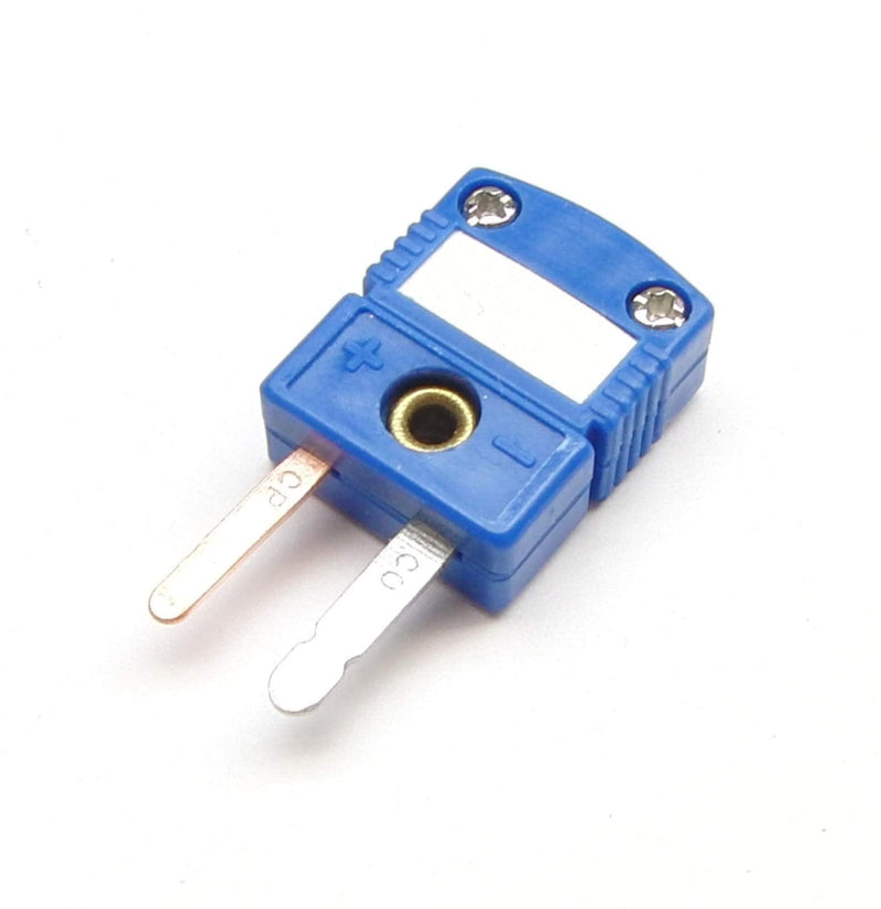 [Australia - AusPower] - T-Type Thermocouple Type-T, PFA-Insulated Probe, Mini Connector, Exposed Sensor, 10ft, 24 Gauge 