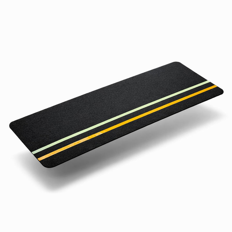 S&X 10-Pack Outdoor Stair Treads Non-Slip with Reflective & Glow-in-The-Dark Strips Pre-Cut 6" x 24" Heavy Duty Anti Slip Tape High Traction Waterproof – Perfect for Stairs, Ramps, Decks, Boats