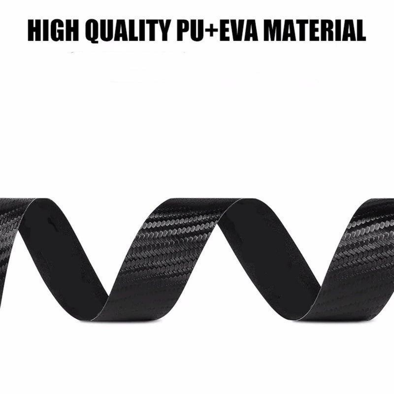 Bike Handlebar Tapes with Carbon Fiber Pattern Soft PU+EVA Material 220CM Lightweight Shock Absorption Wear Resistant Wrap Tape for Road Mountain Bicycle (White) White