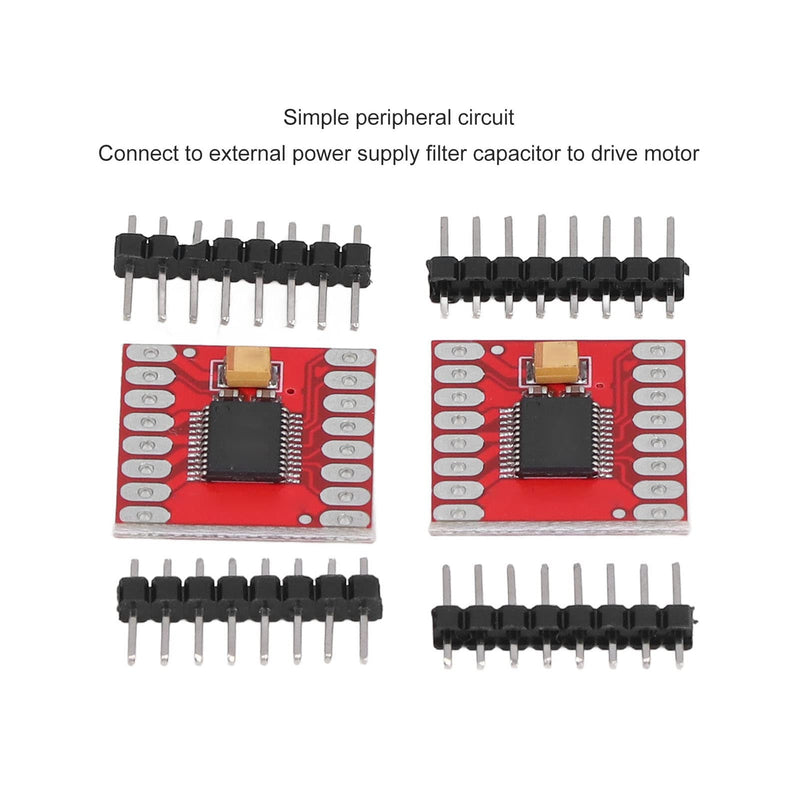 [Australia - AusPower] - 2 pcs TB6612FNG DC Stepper Motor Driver Module, Driver Controller Board H Bridge for DC Step TB6612FNG 