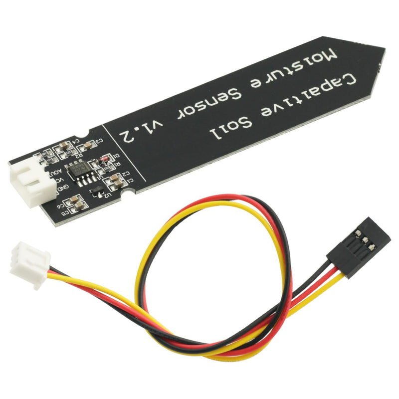 [Australia - AusPower] - 5pcs Capacitive Soil Moisture Sensor Corrosion Resistant for Arduino Moisture Detection for Raspberry Pi DIY Humidity Detection Sensors 