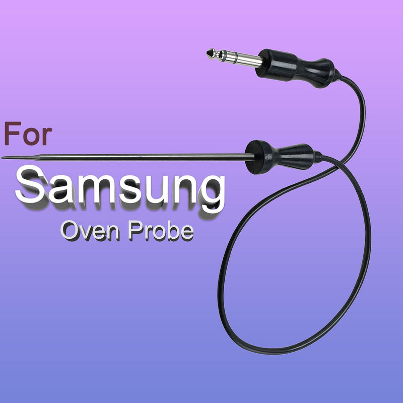[Australia - AusPower] - DG32-00013A Samsung Oven Meat Probe Oven Probe Replacement Part Made of Stainless Steel and Food-Grade Silicone Probe Length: 26in 