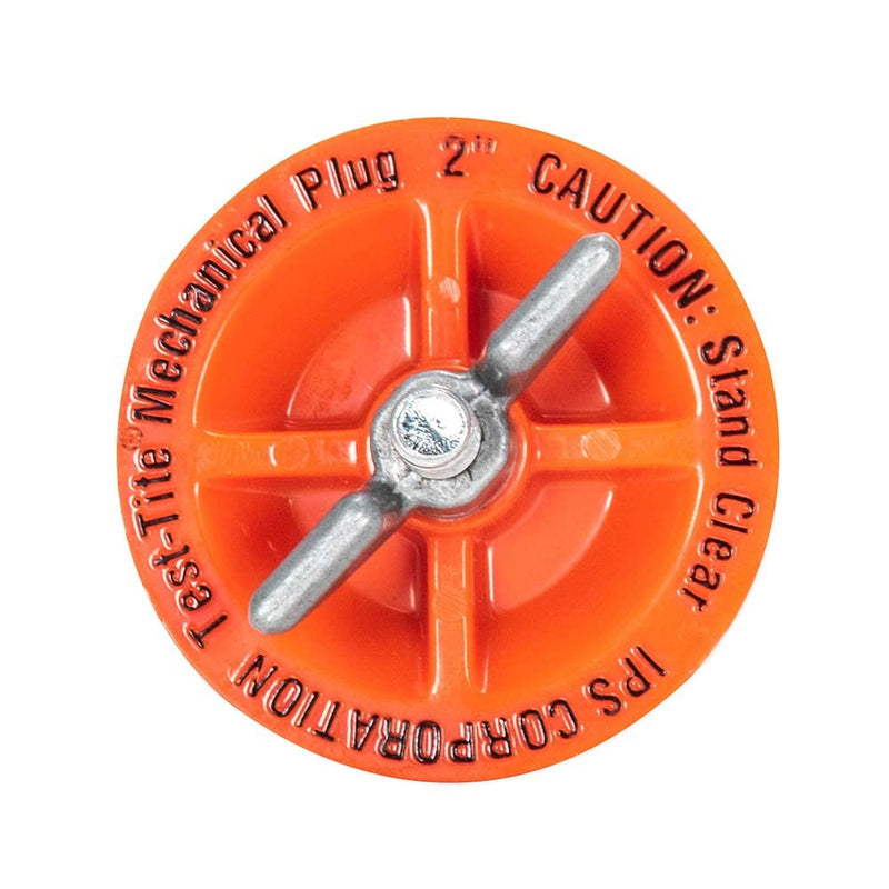 [Australia - AusPower] - EASTMAN 78033 Mechanical Test Plug, Screw and Zinc Nut, ABS EASX1, 2 Inch, Red 