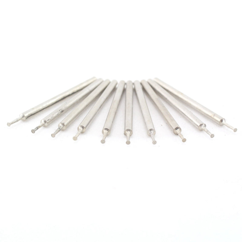 [Australia - AusPower] - 1mm T Shape Head Diamond Grinding Bits 3/32" inch shank Stone Engraving Accessories Tool Head Diameter:1mm 