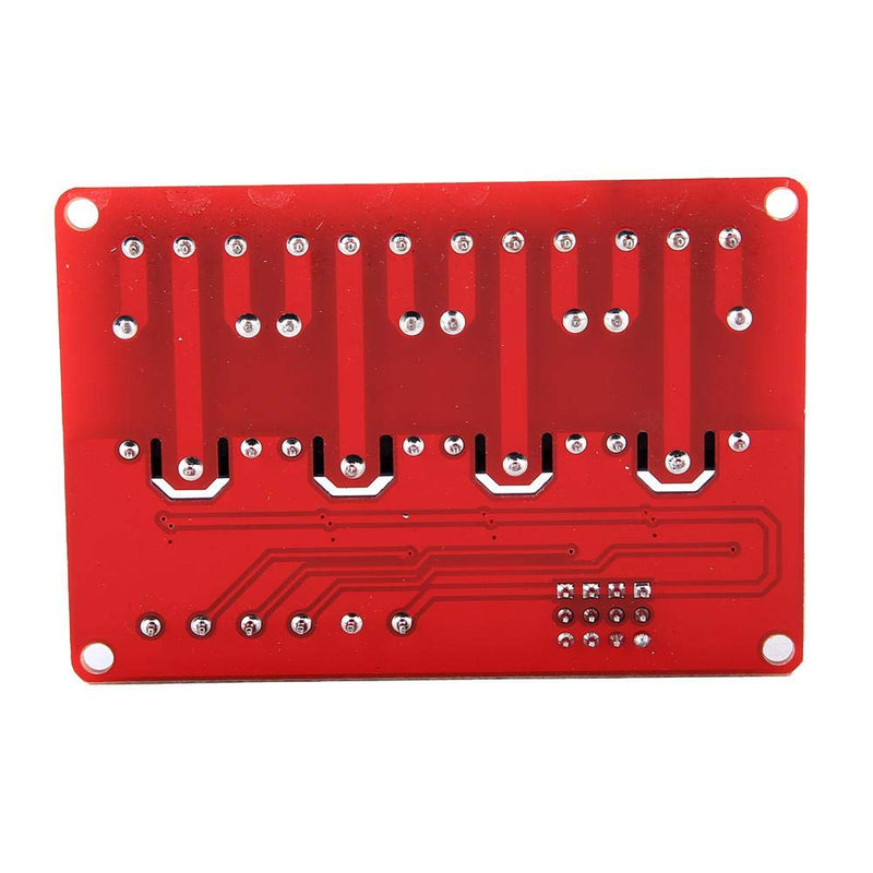 4-Channel Relay Module, Optocoupler Insulated, Industrial Robust, Compact IoT Enabled for Smart Home Automation, Industrial Control, Hobby Projects 24V