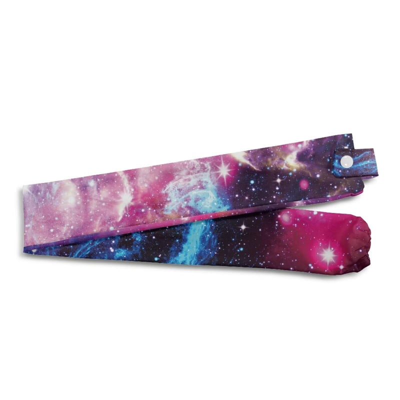 [Australia - AusPower] - Babrukda Purple Galaxy Stethoscope Covers for Nurses Doctors Stethoscope Accessories Stretchy Stethophone Cover Scrunchie with Elastic Bottom Snaps Universal 1 Pack 