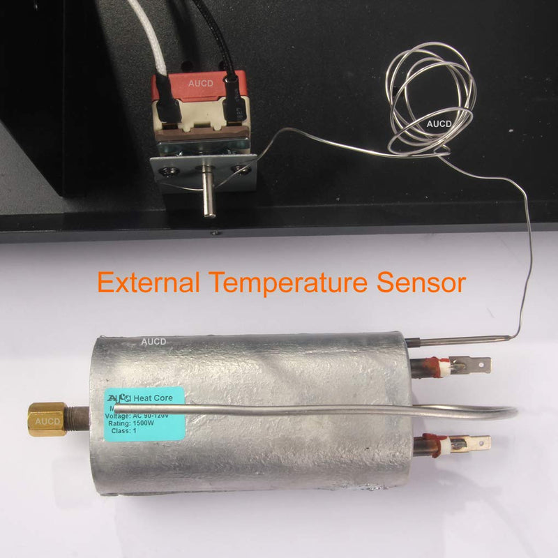 [Australia - AusPower] - 3mm 5mm Adjustable Temperature Controller Heat Pump Sensor Thermostat 900W 1500W 3000W Smoke Fog Ejector Thrower Machine Sprayer Parts (3MM) 3MM 