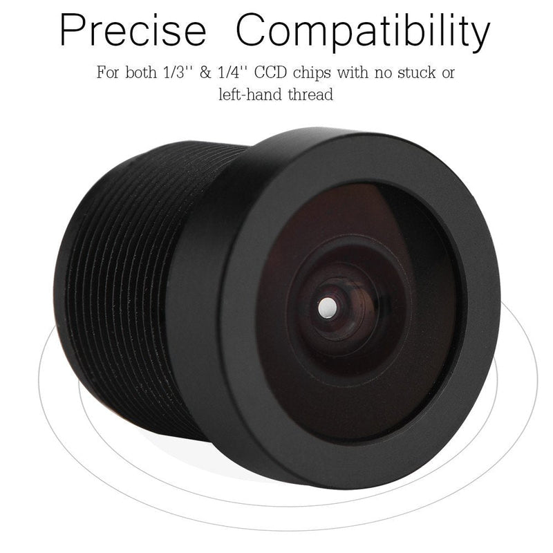 [Australia - AusPower] - CCTV Lens,2.1mm Camera Lens 150° Wide Angle M12*0.5 IP Camera Lens for 1/3in & 1/4in CCD Chips 