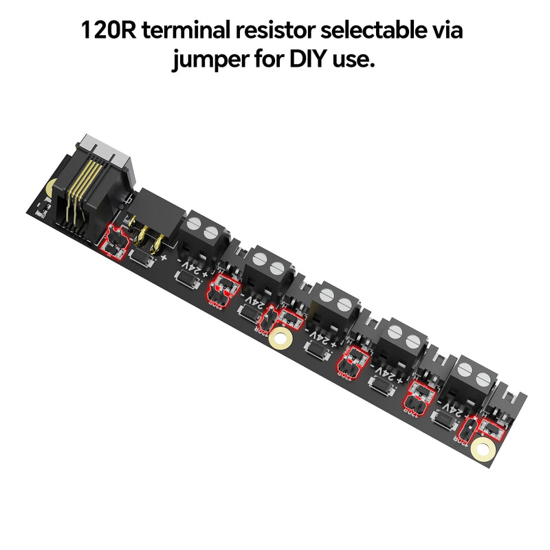 [Australia - AusPower] - BIGTREETECH CEB V1.0 CANbus Expansion Board Perfect for 2020 Aluminum Profiles Support Klipper, EBB SB2240/SB2209 EBB36/42 CAN+Octopus Pro H723, Manta M4P/M5P/M8P Control Board 