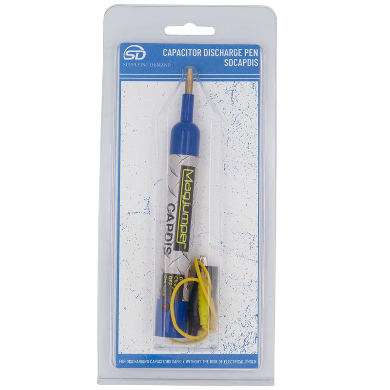 Supplying Demand CAPDIS Capacitor Discharge Pen Tool with LED Indicator 14 Inch Lead 440 VAC Max