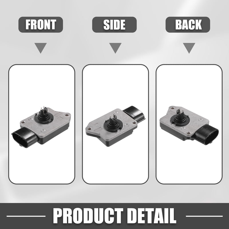MAF Sensor Assembly No.F37F-12B579-DA MAF Mass Air Flow Sensor for Ford for Ranger 1993-1994 Plastic Black