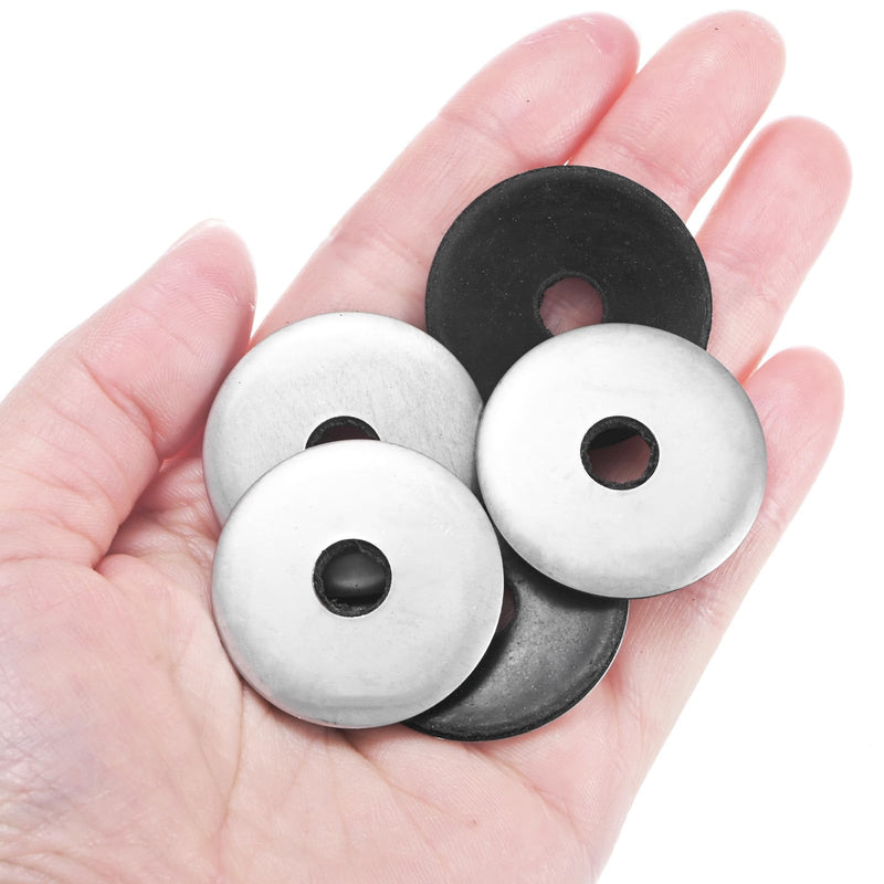 [Australia - AusPower] - 10-Pack EPDM Bonded Sealing Rubber Washers, 304 Stainless Steel 5/16" x 1-1/4" OD Neoprene Rubber Washers Gasket for Bolts/Screws/Machinery/Ships/Roof 5/16" x 1-1/4" 10 
