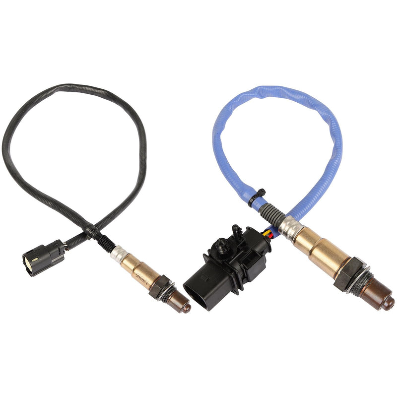 Oxygen Sensor Upstream Downstream O2 Sensor Set 2PCS Replacement for Ford Focus 2012 2013 2014 2.0L, for Fusion 2013-2014 1.6L, for Lincoln MKC 2015 2.3L 234-5113 234-4575 8F9Z-9F472-H CV6Z-9G444-A