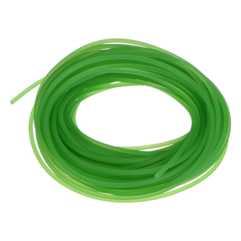 [Australia - AusPower] - Polyurethane Round Belts 1.5mm Dia 32.8ft(10 Meters) Length Rough Surface PU Urethane Belt for Drive Transmission, Green 1.5mmx10 Meter 