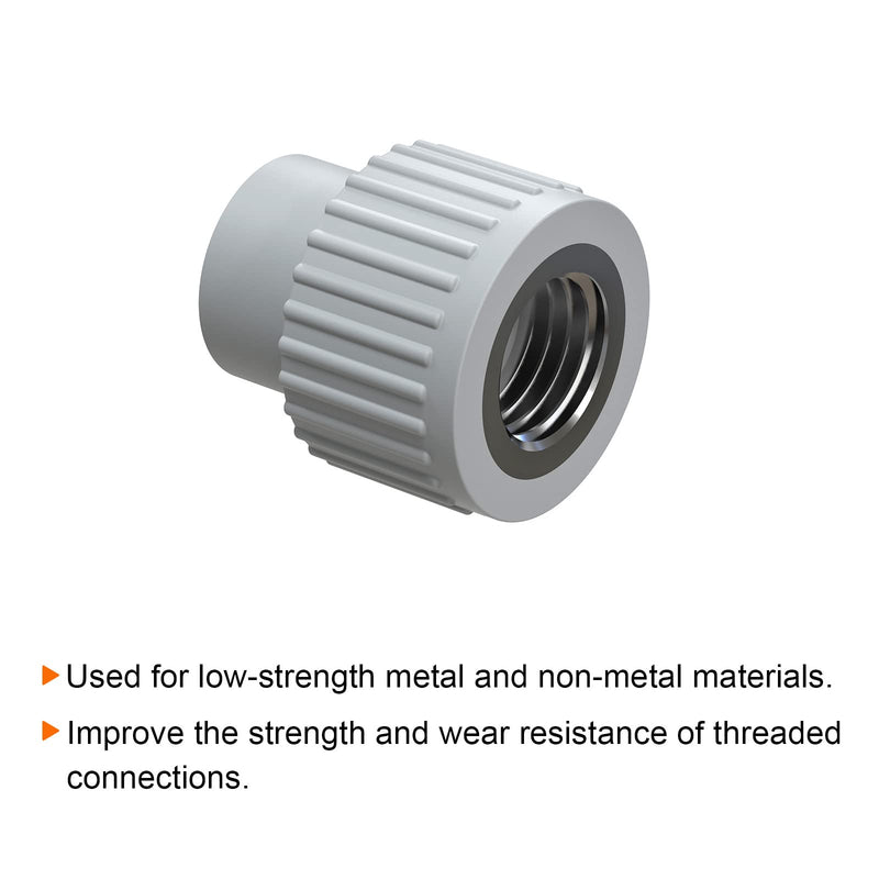 [Australia - AusPower] - 20pcs Wire Thread Inserts M12 x 1.75 1D 304 Stainless Steel Helical Coiled Wire Threaded Sleeve 