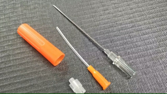 Piercing Needles, 5 Pieces, with Cannula, 18g, IV Catheter Needles, Cannulas, Piercing Accessories (18g) 18g (5pcs)