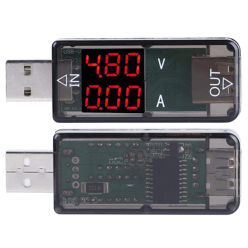 [Australia - AusPower] - Taidda USB Tester, Multimeter, Charger Tester, USB Color LCD Voltmeter Ammeter Current Meter, Multimeter Charger for Most Applications 