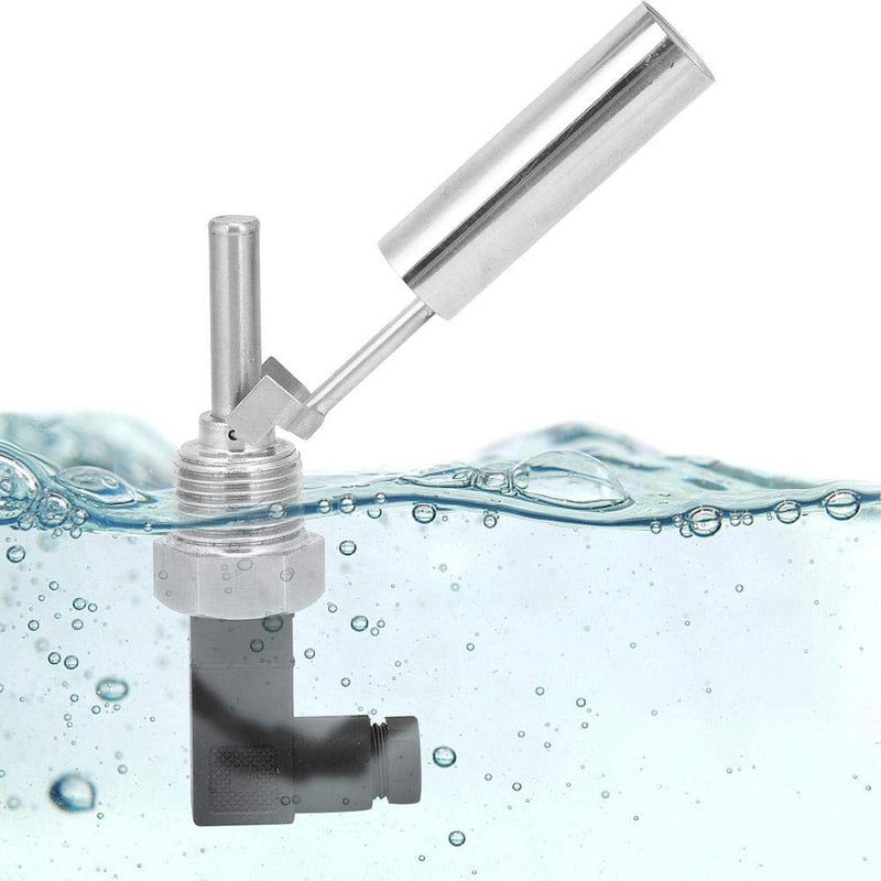 [Australia - AusPower] - Duckbill Side-Mounted Water Level Sensor, 304 Stainless Steel G1/2” Threaded Tanks Horizontal Liquid Float Switch, 2 Bar Load for Aquariums Fish Tank Hydroponics Pool, DC 0-220V 