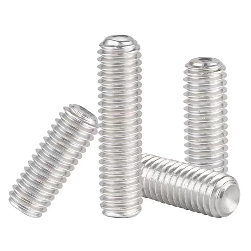 [Australia - AusPower] - M4-0.7 x 10mm Hex Socket Set Grub Screws,Headless Cup Point,Flat Point Grub Bolt,Internal Hex Drive,304 Stainless Steel,Headless Concave End,Metric External Thread,for Towel Rack Door Knob 100 Pcs M4-0.7 x 10mm(100 Pcs) 