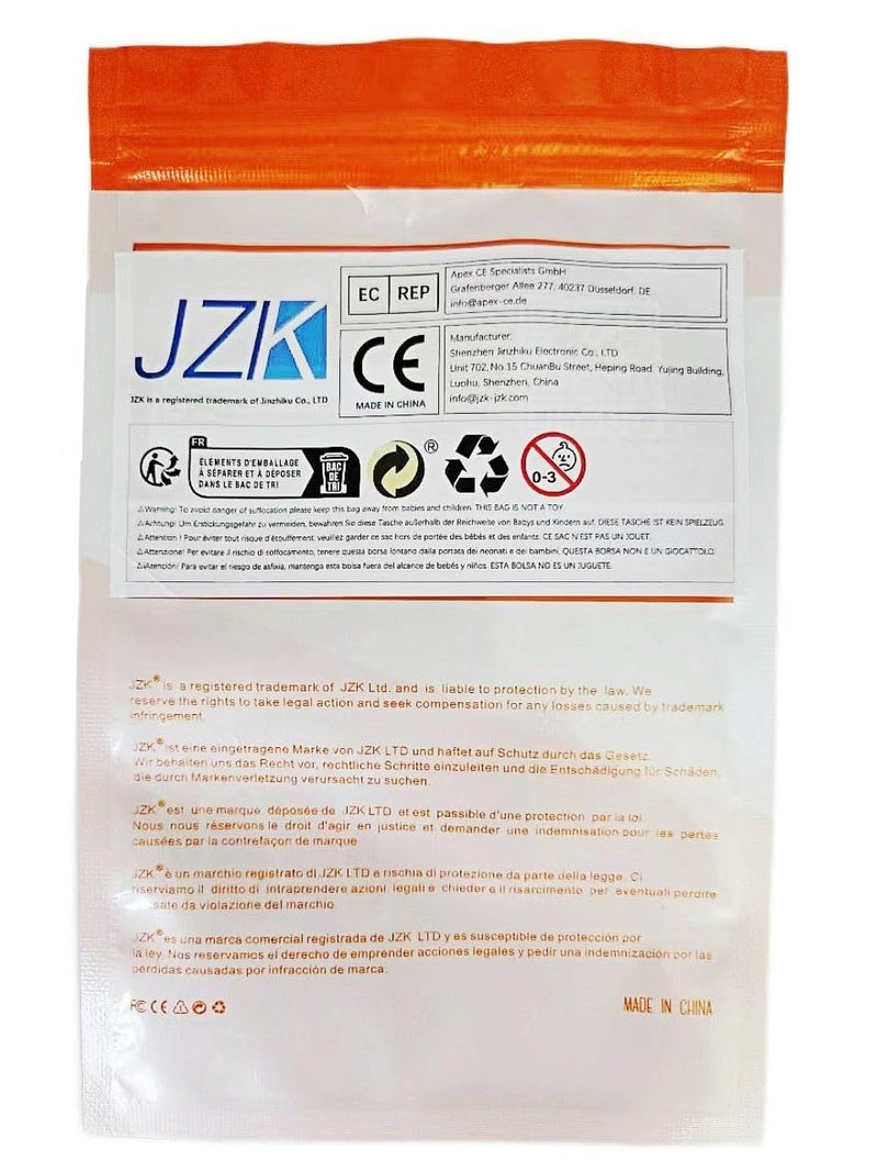 [Australia - AusPower] - JZK 10x TTP223 Self-Lock Capacitive Touch Switch Module, DC 2.5V - 5.5V Digital Capacitive Touch Sensor Switch Module, Single-Channel Transformation 