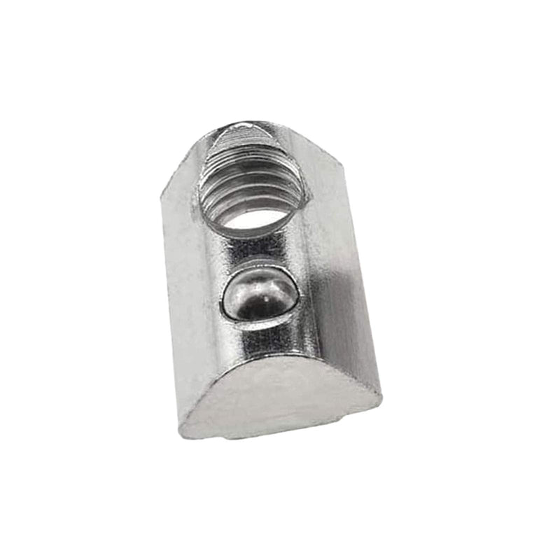[Australia - AusPower] - 4040 Series M8 T Slot Nuts Roll-in Spring Ball Loaded Elastic Nuts Carbon Steel for 4040 Series Aluminum Extrusion Profile Rail with 8mm Slot for 3D Printer?20Pcs? 4040- M8 