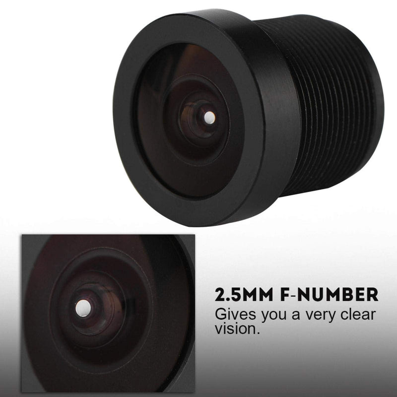 [Australia - AusPower] - 2.1mm Camera Lens 150° Wide Angle M12*0.5 IP Camera Lens CCTV Lens for 1/3'' & 1/4'' CCD Chips 