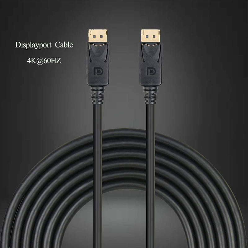 DisplayPort to Displayport Cable 6 Feet,Anbear Gold Plated Display Port to Display Port Cable 4K@60HZ Resolution(Male to Male) for DisplayPort Enabled Desktops and Laptops to Displays (10 Pack) 10 Pack