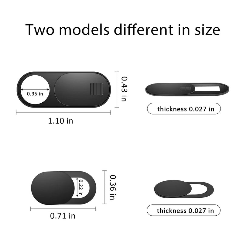 [Australia - AusPower] - Laptop Camera Cover Slide, 12 Pack Webcam Cover, Phone Camera Cover, Ultra-Thin Computer Camera Cover Slide - Fits Most Laptop, Desktop, PC, Tablet, Smartphone to Protect Your Privacy and Security 