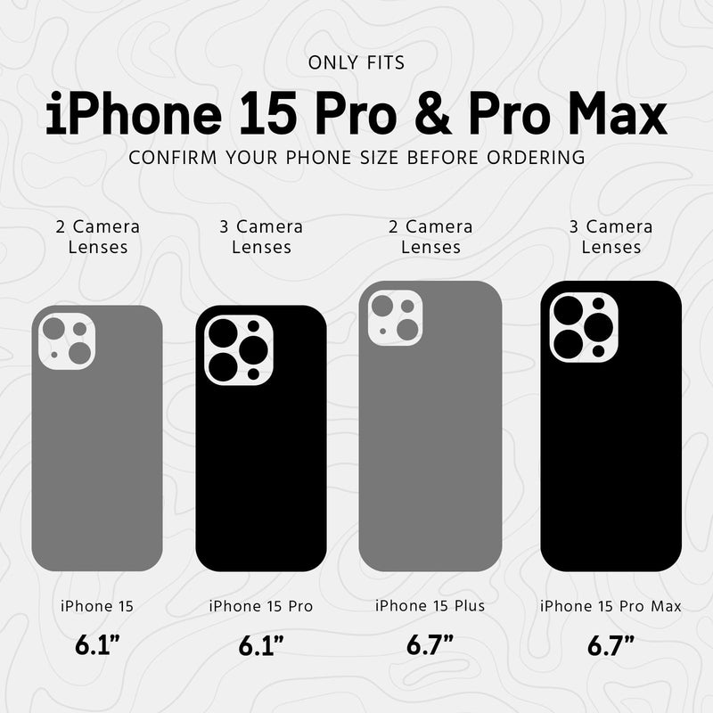 [Australia - AusPower] - Pelican Camera Lens Protector w/ Aluminum Rings for iPhone 15 Pro Max/iPhone 15 Pro - 9H Tempered Glass - Durable Anti-Scratch, Anti-Shatter, HD View w/Night Shoot, Case Friendly, Easy Install - Black iPhone 15 Pro / iPhone 15 Pro Max 