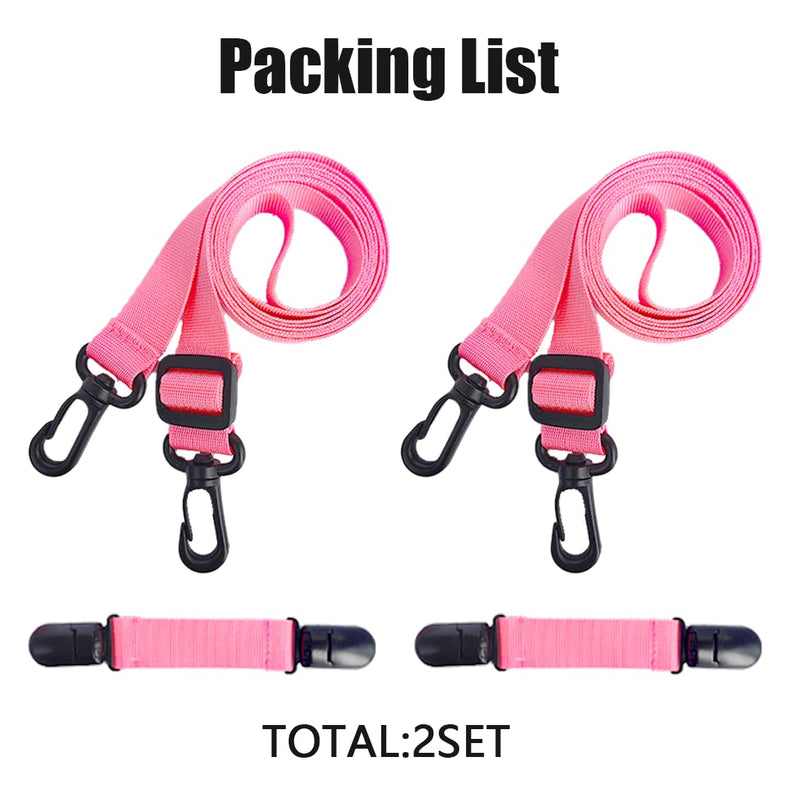[Australia - AusPower] - 2Set Shower Lanyard for Mastectomy Drain Holder,Adjustable Mastectomy Recovery Supplies,Tummy Tuck/Breast Cancer/Abdominal Debridement Patients Surgical Drain Holder 