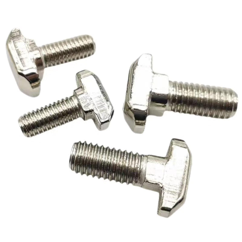 [Australia - AusPower] - M8 x 25mm Metric Thread T Slot,Drop-in Stud Sliding T-Bolt,Hammer Head Bolt,T Screw Stud for 3030 Series Standard 8mm T-Slot Aluminum Extrusion Profile,Carbon Steel Nickel Plated (30-Series,30 Pcs) 30-M8x25mm?30 Pcs? 
