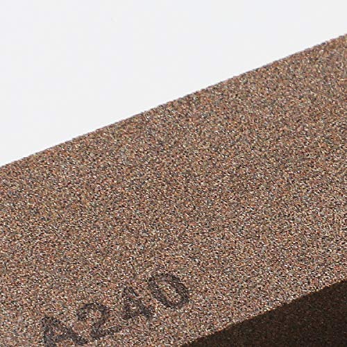 Wazakura Sharpening Oilstone for Bonsai Scissors and Cutter, Made in Japan, Whetstone Medium Grid - #240 Oil Stone