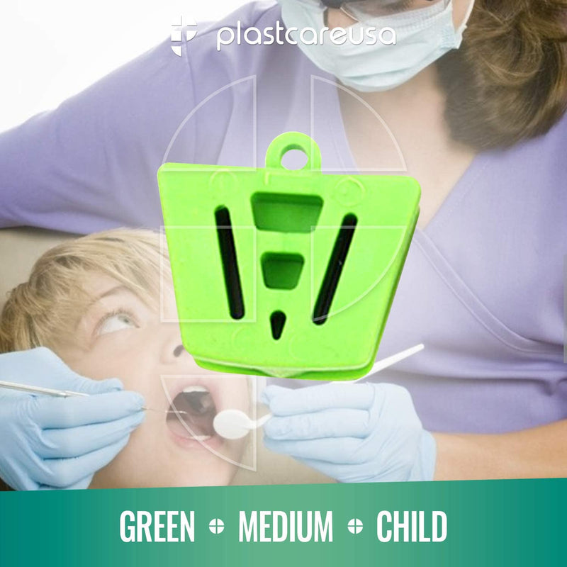 [Australia - AusPower] - Dental Bite Blocks All Sizes - Autoclave Dental Silicone Mouth Props for Adults and Kids - 2 of Each Large, Medium, and Small Mouth Prop Bite Block Dental (Bag of 6) by PlastCare USA Assorted 
